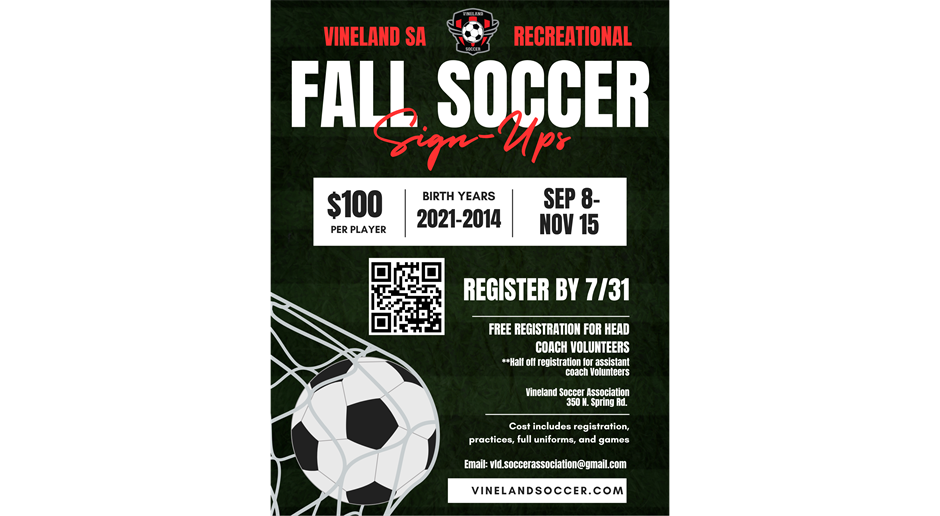 Fall Rec 2025 Signup